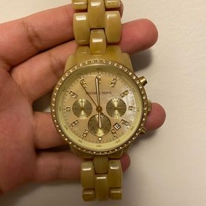 Gold Michael Kors Bracelet watch